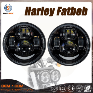 Doppio faro Fat Bob da 4.65 pollici