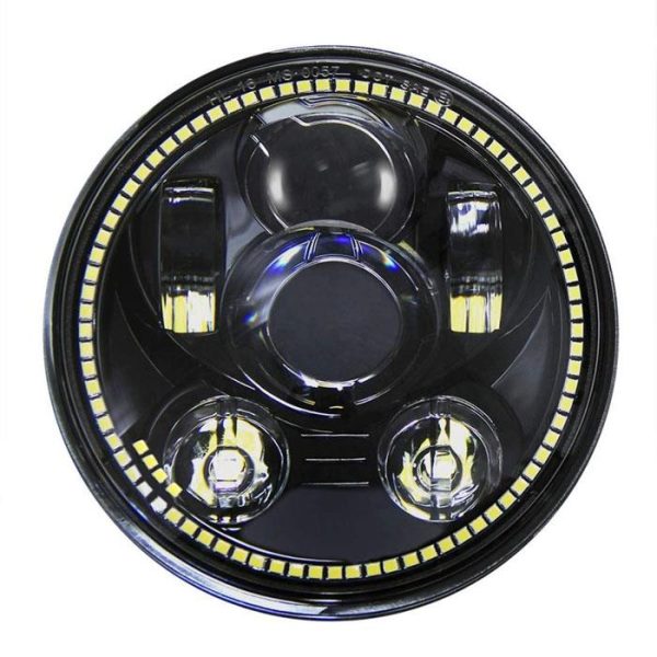 75 pollici LED Trasparente Lenti Chip Super luminoso impermeabile per moto Harley