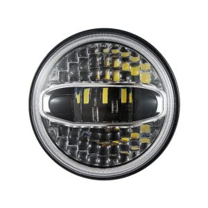 Faro a LED da 7 pollici per Jeep Wrangler JK e Harley