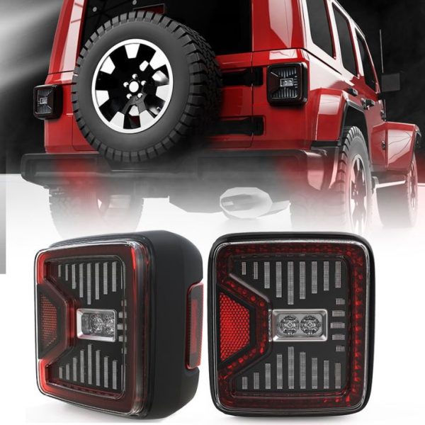 Fanale posteriore a LED JL per Jeep Wrangler JL 2018 2019