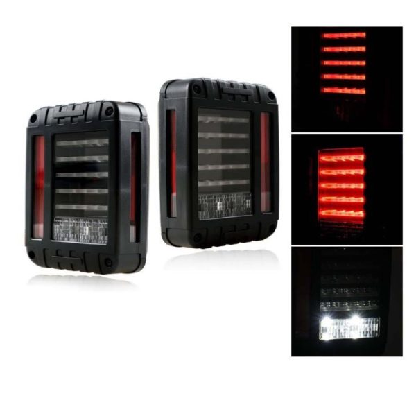 FANALI POSTERIORI A LED PER 07+ JEEP WRANGLER JK