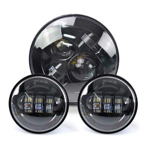 Faro automatico Morsun per Harley-Davidson Moto Parts 7 pollici faro principale a LED