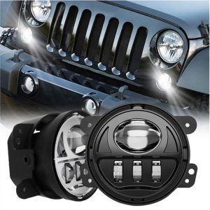 Accessori auto MORSUN Fendinebbia da 4 pollici per fendinebbia LED Jeep Wrangler JK