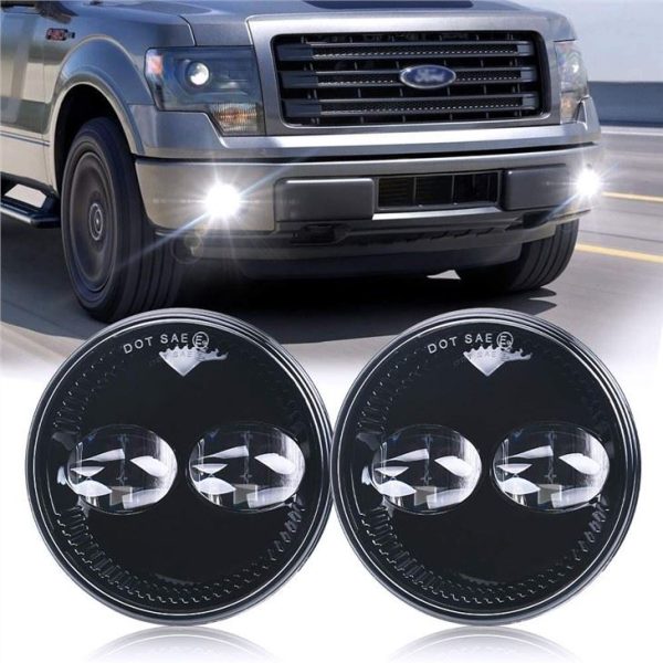 Morsun Car Parts4.5 Inch Fog Lamp For Ford F150 F-150 09-14 Ranger 08-11 Fog Light