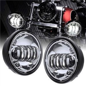 Morsun Fog Lamp Alloggiamento in alluminio per moto LED Fendinebbia