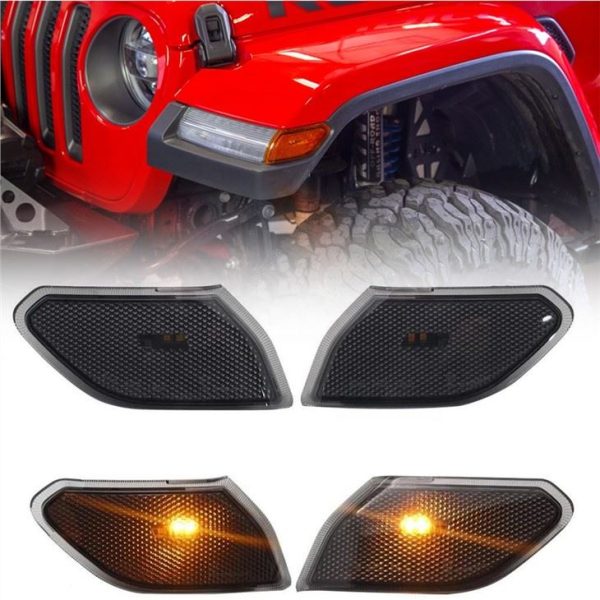 Indicatori di direzione laterali Morsun LED per il 2018 For Jeep JL Wrangler