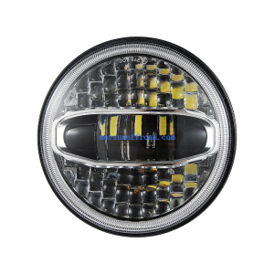 Nuovo universale da 7 pollici per Harley e per Jeep JK Led Accessori per fari moto Halo Light