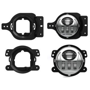 I più nuovi accessori auto Jeep JL fendinebbia a led da 4 pollici JL fendinebbia per 2018 2019 Jeep JL