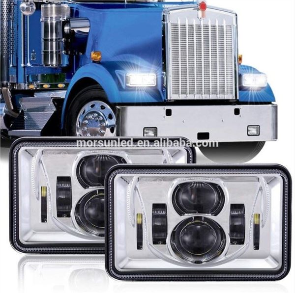 Fari rettangolari a led per Peterbilt 379 378 357 Peterbilt 379 Conversione fari aftermarket